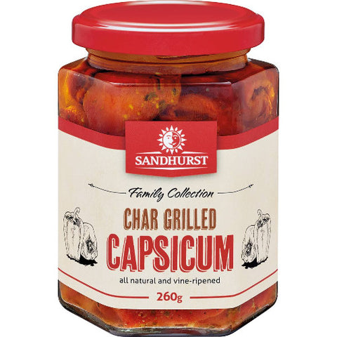 Char Grilled Capsicum
